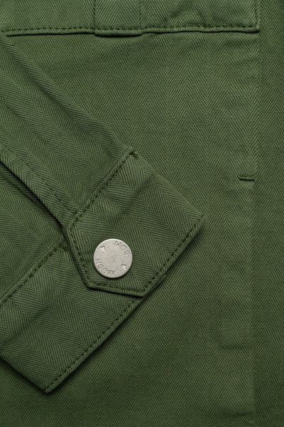 Blair Herringbone Jacket - Union Green