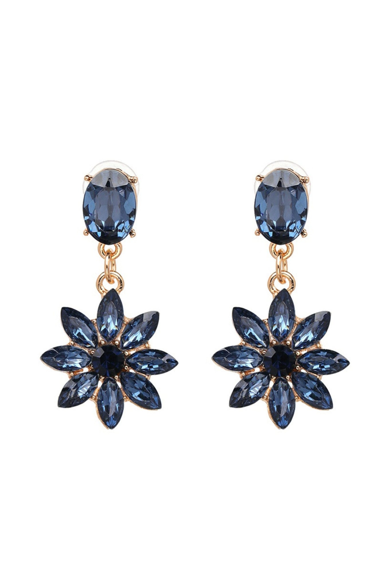 Navy blue new arrivals earrings online