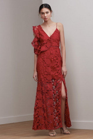 Frameless Gown - Red