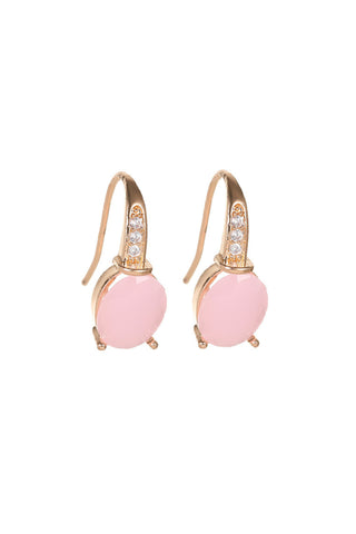 Layla Hook Earrings - Pink