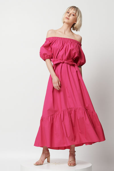Lilith Dress - Fuchsia Pink