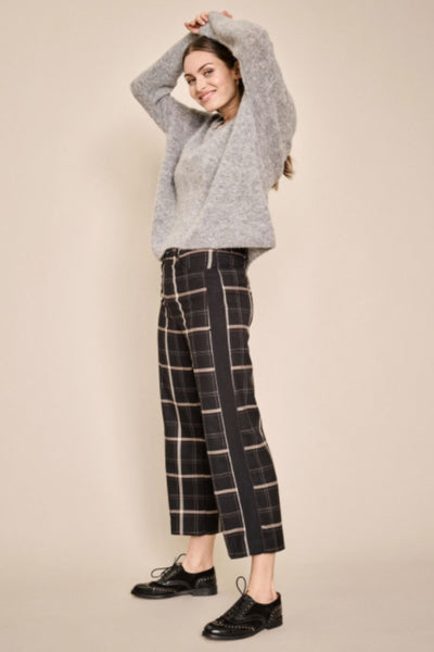 Como Bento Pant - Black Check