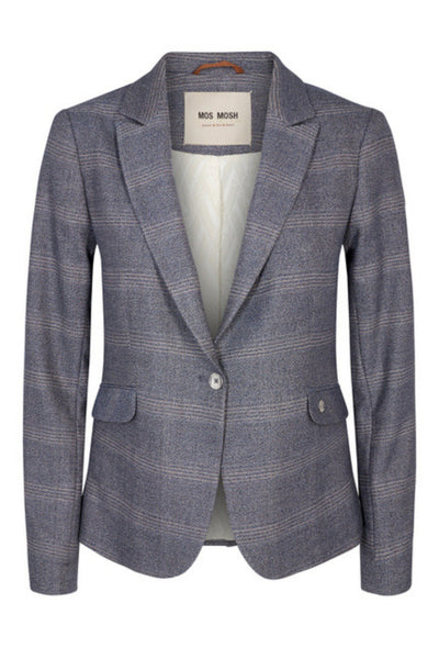 Buy Mos Mosh Blake Alison Blazer in Indigo Check now at Smoke and Mirrors Boutique. Premium Mos Mosh Australian Stockist. Buy Mos Mosh Australia with Free Shipping on all orders over $100. Mos Mosh ZipPay and Mos Mosh AfterPay available.