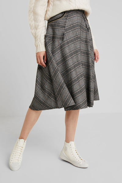 Buy Mosh Mosh Alice Milano Skirt in Black Check online now at Smoke and Mirrors Boutique. Shop Mos Mosh Australian Stockist. Buy Mos Mosh Australia with  ZipPay & AfterPay & Free Shipping.