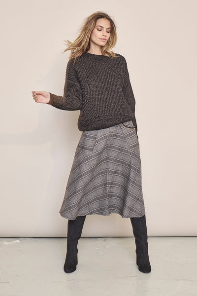 Buy Mosh Mosh Alice Milano Skirt in Black Check online now at Smoke and Mirrors Boutique. Shop Mos Mosh Australian Stockist. Buy Mos Mosh Australia with  ZipPay & AfterPay & Free Shipping.