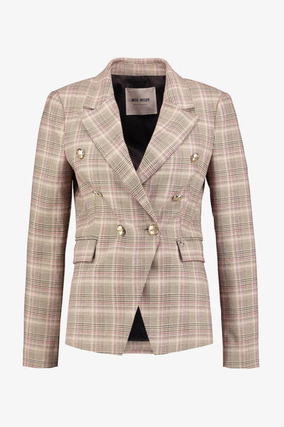 Buy Mosh Mosh Beliz Fara Blazer in Vintage Rose Check online now at Smoke and Mirrors. Shop Mos Mosh Australian Stockist. Buy Mos Mosh Australia with  ZipPay & AfterPay & Free Shipping.