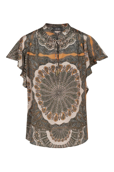 Buy Mosh Mosh Renata Scarf Blouse in Apricot online now at Smoke and Mirrors Boutique. Shop Mos Mosh Australian Stockist with ZipPay AfterPay and Free Shipping. Mos Mosh 2020.