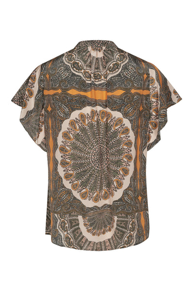 Buy Mosh Mosh Renata Scarf Blouse in Apricot online now at Smoke and Mirrors Boutique. Shop Mos Mosh Australian Stockist with ZipPay AfterPay and Free Shipping. Mos Mosh 2020.