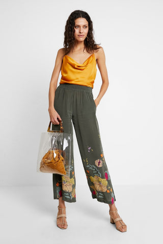 Buy Mos Mosh Niki Ava Pant in Grape Leaf Flower now at Smoke and Mirrors Boutique. Premium Mos Mosh Australian Stockist. Mos Mosh ZipPay and Mos Mosh AfterPay available. Buy Mos Mosh Australia with Free Shipping on all orders over $100.
