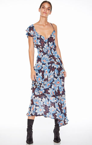 Lush Tropics Midi Dress
