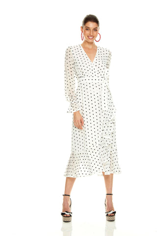 Talulah la Maison Something About You L/S Midi Dress ZipPay AfterPay Free Shipping 